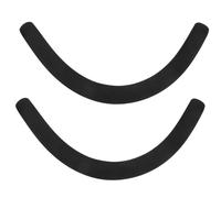 MAJORMENCH 2 pcs Sponge Stroller Handle Sleeve Protective Armrest Bar Cover for Pushchair Comfortable Grip Easy Installation and Practical Black Cushion