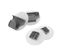 MAJORMENCH 2 Set Retractable Safety Gate Connector Plastic Extension Pieces for Playpen Door Barrier Bracket Kit for Indoor and Outdoor Use Easy Installation and Versatile Fixings