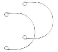 MAJORMENCH 2 Sets Pool Table Corner Parts Drop Pocket Hangers Replacement Kit Made of Sturdy Aluminum Alloy for Indoor Game Room, Enhancing Stability and Optimizing Game Experience