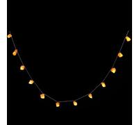 MAJORMENCH 20-led USB Himalayan Salt Night Lamp String with Button Switch, Bedside Decorative Warm Light for Bedroom and Home Ambient Lighting