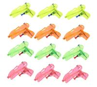 MAJORMENCH 20Pcs Mini Water Guns for Lightweight Portable Plastic Water Sprayers Safe Small Outdoor Summer for Pool Beach Birthday Party Fun Random Color