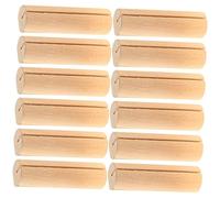 MAJORMENCH 20pcs Rustic Wooden Table Number Holders Picture Stands for Weddings Events Parties Decorative Sign Holders for Memo Cards Photos