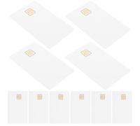 MAJORMENCH 20pcs White Atc Ic Chip PVC Cards Memory Contact Access Control System Cards for Company and Community Security