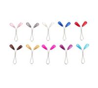 MAJORMENCH 24pcs Fixed Pin Clips Scarf Clip Delicate U-shaped Pearl Steel Needle Not Easy to Deform Or Break Easy to Wear for Clothes and Shawls DIY Decorative Wedding Accessory Random Color