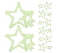 MAJORMENCH 24pcs Star-Shaped Non-Slip Bathtub Stickers with Glow-in-The-Dark Effect, Anti-Slip Bathroom Safety Decals for ’ Shower and Bathtub Floor, Decorative and Adhesive Tub Treads