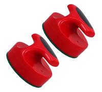 MAJORMENCH 2pcs Air Hockey Paddles Replacement for Air Hockey Table Featuring Stable Controlled Movements and Reduced Noise for Household and Indoor Parties