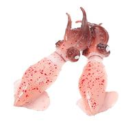 MAJORMENCH 2pcs Artificial Calamary Simulation Food Decor Realistic Meat Toy for Boys and Girls for Photography Props Home Decoration Parties Festivals and Events