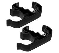 MAJORMENCH 2pcs Automotive Flashlight Holder Bracket Mount Compatible with Jeep Jt, Quick Release Vehicle Flashlight Clip for Car Emergency Tool Storage and Off-Road Use