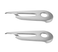 MAJORMENCH 2pcs Bike Chain Guard Cover for Cycling, Iron Semienclosed Chainring Protector with Mud and Splash Resistance, Steady Performance for Commutes and Outdoor Riding