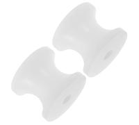 MAJORMENCH 2pcs Boat Bow Roller for Anchor Replacement Nylon Yacht Anchor Deployment Roller Assembly with Heavy Load Endurance and Reduced Maintenance for Marine and Rough Sea Conditions