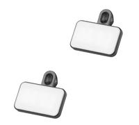 MAJORMENCH 2pcs Brightness LED Clip Light for Video Conference Usb-powered Portable Camera Light with Design Lightweight and Phone for Streaming and Photography