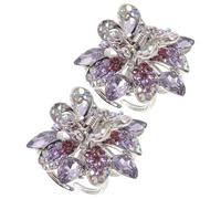 MAJORMENCH 2pcs Claw Hair Clips Small Hair Clips Metal Sturdy Materials Easy to Use Comfortable Experience Simple Classic Delicate Elegant for Stage Performance and Party