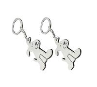 MAJORMENCH 2pcs Cute Dog Keychains Creative Key Ring Decorative Key Holder for Family, Friends, Colleagues - Accessory for Everyday Use