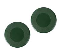MAJORMENCH 2pcs Golf Hole Cup Covers for Outdoor Putting Areas, Sturdy Plastic Golfing Training Aids Accessories for Practice and Hole Cup Protection