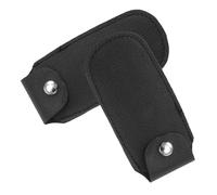MAJORMENCH 2pcs Harmonica Storage Bag for Beginner with Lightweight Portable Design, Black Imitation Leather Protective Case Suitable for Ten-hole Blues Harmonicas