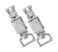 MAJORMENCH 2pcs Heavy Duty Equestrian Harness Hooks Quick Release Snap Clips Metal Rope Strap Hooks for Outdoor Riding and Horse Tack Accessories