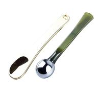 MAJORMENCH 2pcs Mini Skincare Spatulas Cosmetic Cream Applicators Facial Mask Spoons for Eye Cream Lotion Face Safe Smooth Texture Flexible Use for Various Bottle