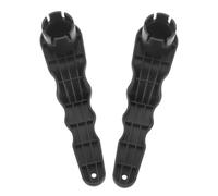 MAJORMENCH 2pcs Multifunctional Portable Air Valve Wrench for Paddle Board and Kayak, Plastic 6 Groove Spanner Tool for Water Sports and Daily Maintenance Air Valve Replacement