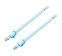 MAJORMENCH 2pcs Music Magnetic Pencil Case Blue Magnetic Clip and Eraser for Music Stand Notation Classroom and Studio Use Instrument Player Magnet Pencil