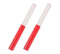 MAJORMENCH 2pcs Running Relay Stick Lightweight Non-slip Abs Plastic and Athletes, Boosts Motivation Suitable for Competition and Pe Class