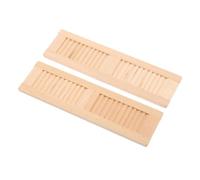 MAJORMENCH 2pcs Scale Dollhouse Accessories Decorative Window Shades for Mini Furniture and Living Scenes