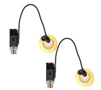 MAJORMENCH 2pcs Self-adhesive Kalimba Piezo Contact Pickups 13cm High Sensitivity Instrument Sound Pickup for Folk and Classical Kalimba Use