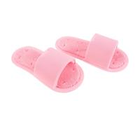 MAJORMENCH 2pcs Silicone Massage Slippers for Bath Non-Slip Foot Scrubber Suction Cup Exfoliating Dead Skin Cleaning Massager Slipper for Home Hotel Bathroom