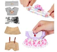 MAJORMENCH 3 Sets Doll Clothes and Accessories for Doll Featuring Top Hat Headband and Skirt Made from Skinfriendly Fabric Universal Compatibility for Family Time