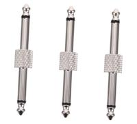 MAJORMENCH 3pcs Guitar Effect Pedal Couplers Space-saving Audio Connectors High-performance Adaptors for Guitar Pedalboards Strong Anti-interference Tonal Integrity Supplies