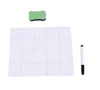 MAJORMENCH 3pcs Magnetic Mat Set 25x20cm for Repairs Includes Writing Pen and Eraser Small Parts Work Pad for Organised Storage and Efficient Repairing Tasks Random Color