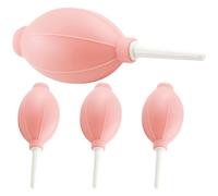 MAJORMENCH 4pcs Eyelash Dryer Kit for Eyelash Extensions with One-Way Air Inlet Valve and Rubber Material, Multipurpose Lash Air Blower for Fast Drying and Removing Fumes from Eye Area