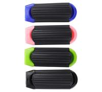 MAJORMENCH 4pcs Folding Mini Hair Brush Comb Girls Compact Pocket Hair Comb Mirror for Travel Lightweight Detangling Brush for Women Random Color