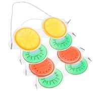 MAJORMENCH 4Pcs Reusable Gel Eye Mask Set PVC Eye Mask for Mixed Color Dark Circles for Sleep