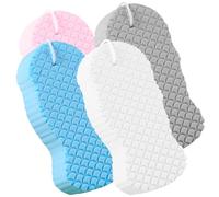 MAJORMENCH 4pcs Scrubber Sponge 5.31x2.63x1.02in Super-Soft Space Saving Lightweight Bathing Essential for Babies