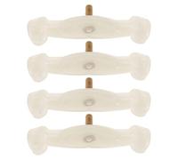 MAJORMENCH 4pcs Violin Shoulder Rest Feet Replacement Pads for 1/4 1/8 Size Violin for Practice and Performance