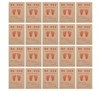 MAJORMENCH 50pcs Disposable Waterproof Kraft Paper Car Floor Protection Mats for Automotive Interior Detailing and Suv Carpet Foot Pads