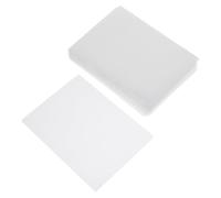 MAJORMENCH 50pcs Game Trading Cards Sleeves Album Cards Sleeves Plastic No Burrs Delicate Protective Covers for Postcards and Collections Storage