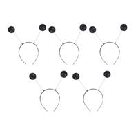 MAJORMENCH 5pcs Ball Hair Band Hair Accessories Lightweight Comfortable to Wear Plastic and Foam Headdress for Festival and Take Pictures with Friends