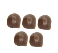 MAJORMENCH 5pcs Flute Mute Bricks Rubber Pads Flute Fittings Button Mats for Body and Tail Quieting Accessories for Wind Instruments