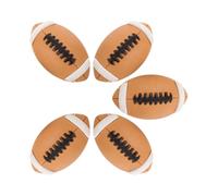 MAJORMENCH 5pcs Game Day Football Hair Clip for Women with Strong Grip and Comfortable Fit, Plastic and Metal American Football Style Sports Hair Accessory for Events and Game Day