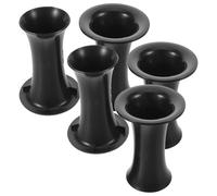 MAJORMENCH 5pcs Plastic Flared Port Tube for Speakers and Soundboxes Speaker Bass Reflex Tube Accessory Enhances Sound Clarity and Reduces Distortion and Sound Box Projects
