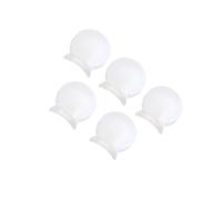 MAJORMENCH 5pcs Rubber Clarinet Thumb Rest Cushion in White, Soft Finger Relieves Finger Pain for Comfortable Playing, Suitable for Clarinet Players
