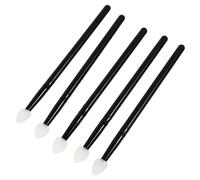 MAJORMENCH 5PCS Silicone Eyeshadow Brushes Reusable Multi-function Cosmetic Applicators with Smooth Handle for Easy Cleaning and Precise Eye Makeup Application