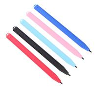 MAJORMENCH 5pcs Stylus Pen for Doodle Boards LCD Writing Tablet Stylus Includes Red Blue Black Light Pink and Light Blue for Drawing and Learning