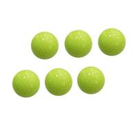 MAJORMENCH 6pcs Fluorescent Glow Golf Balls Lightweight Synthetic Night Practice Balls for Early Morning and Twilight Golfing