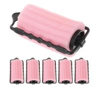 MAJORMENCH 6pcs Large Diameter 4cm Soft Sponge Hair Curlers No Heat Damage Self Holding Rollers for Overnight Styling Heatless Curlers Suitable for Long and Short Hair for Effortless Waves