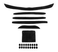 MAJORMENCH 7pcs Bicycle Helmet Liner Foam Padding Kit for Mountain and Road Cycling Lightweight Sweat-Absorbent Helmet Inner Pads Set with Strap Protection Black