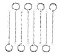 MAJORMENCH 8pcs Anti-lost Earphone Earring Chains Comfortable Sports Earbuds Holder for Women Men Gym Running Wireless Secure Fit Multipack
