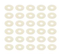 MAJORMENCH 90Pcs Piano Felt Cushions White Thick Keyboard Balance Front Rail Regulating Washers Replacement Parts for Piano Repair and Portable