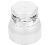 MAJORMENCH Acrylic Airless Refillable Cream Jar 30g White Face Cream Storage Container for Lotion and Essence